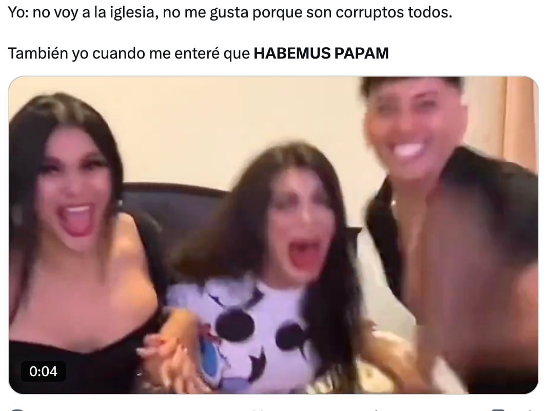 Los memes del Habemus papam tras la elección del nuevo papa
