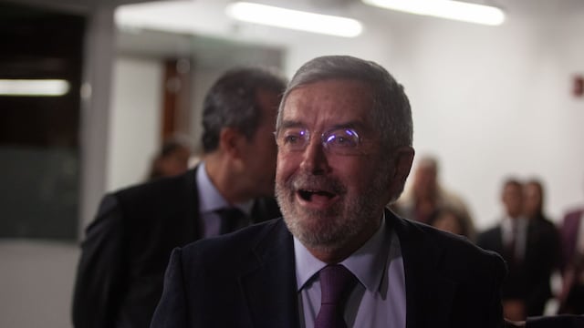 Juan Ramón de la Fuente, secretario de Relaciones Exteriores.