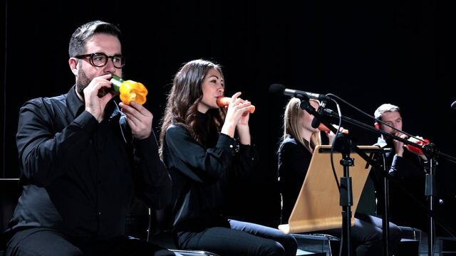 London Vegetable Orchestra.