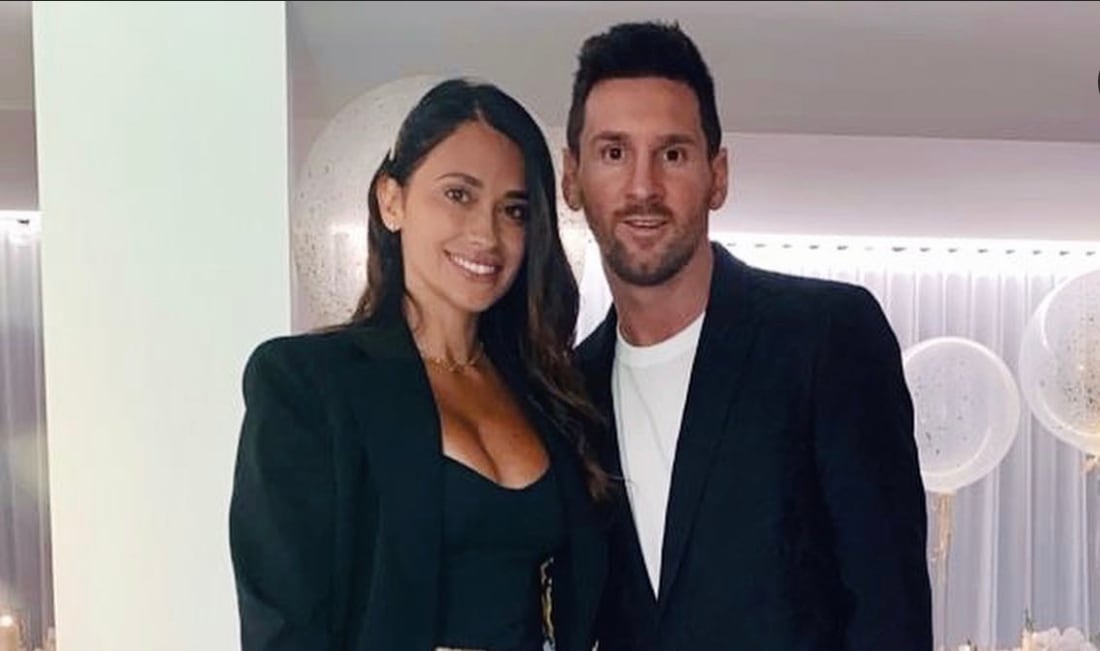 Lionel Messi y Antonela Roccuzzo