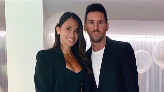 Lionel Messi y Antonela Roccuzzo