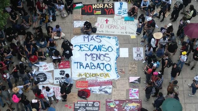 Protestas por jornada laboral de 40 horas