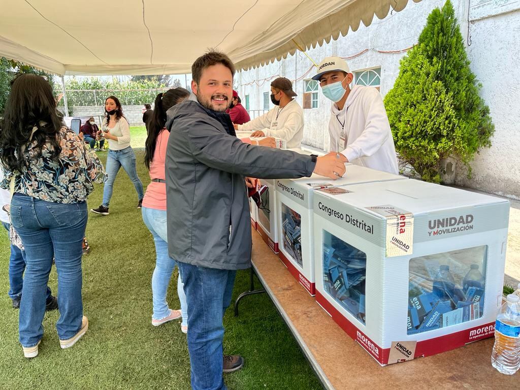 Sebastián Ramírez, nuevo presidente de Morena Ciudad de México