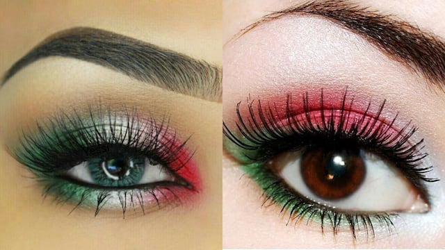 Se viene el 15 de septiembre y con él estas 5 ideas de maquillaje tricolor