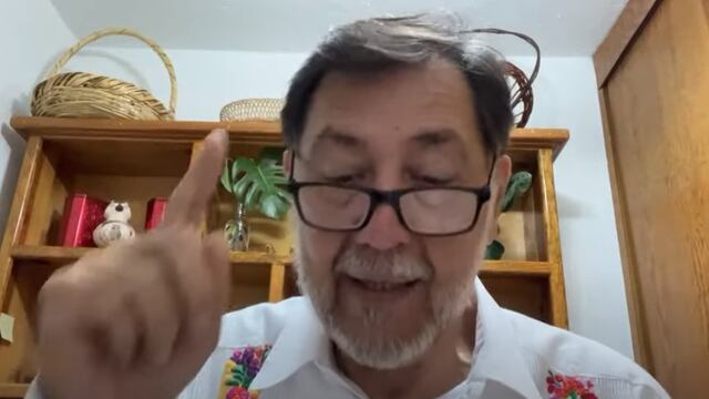 Gerardo Fernández Noroña salta por AMLO y apoyo por huracán Otis