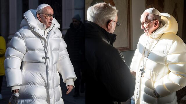 Papa Francisco se viste de Prada