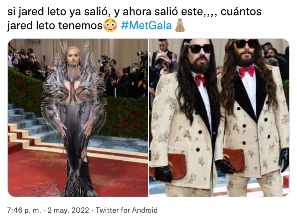 Meme de Jared Leto y Fredrik Robertsson