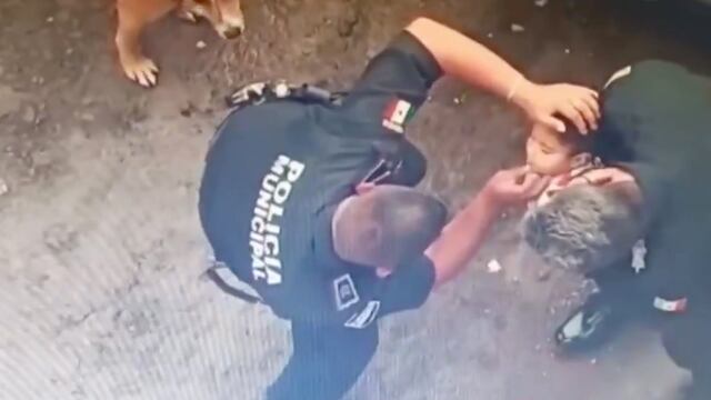 Primeros auxilios a niño