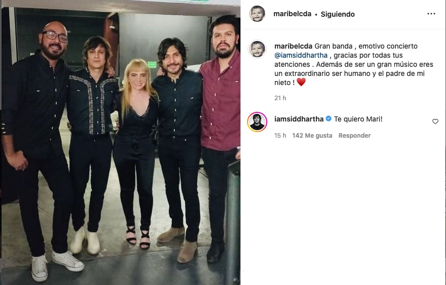 Mamá de Yuya dedica palabras s Siddhartha.