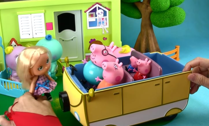 Capítulo Peppa Pig y la rutina de baño de sus Ksi meritos