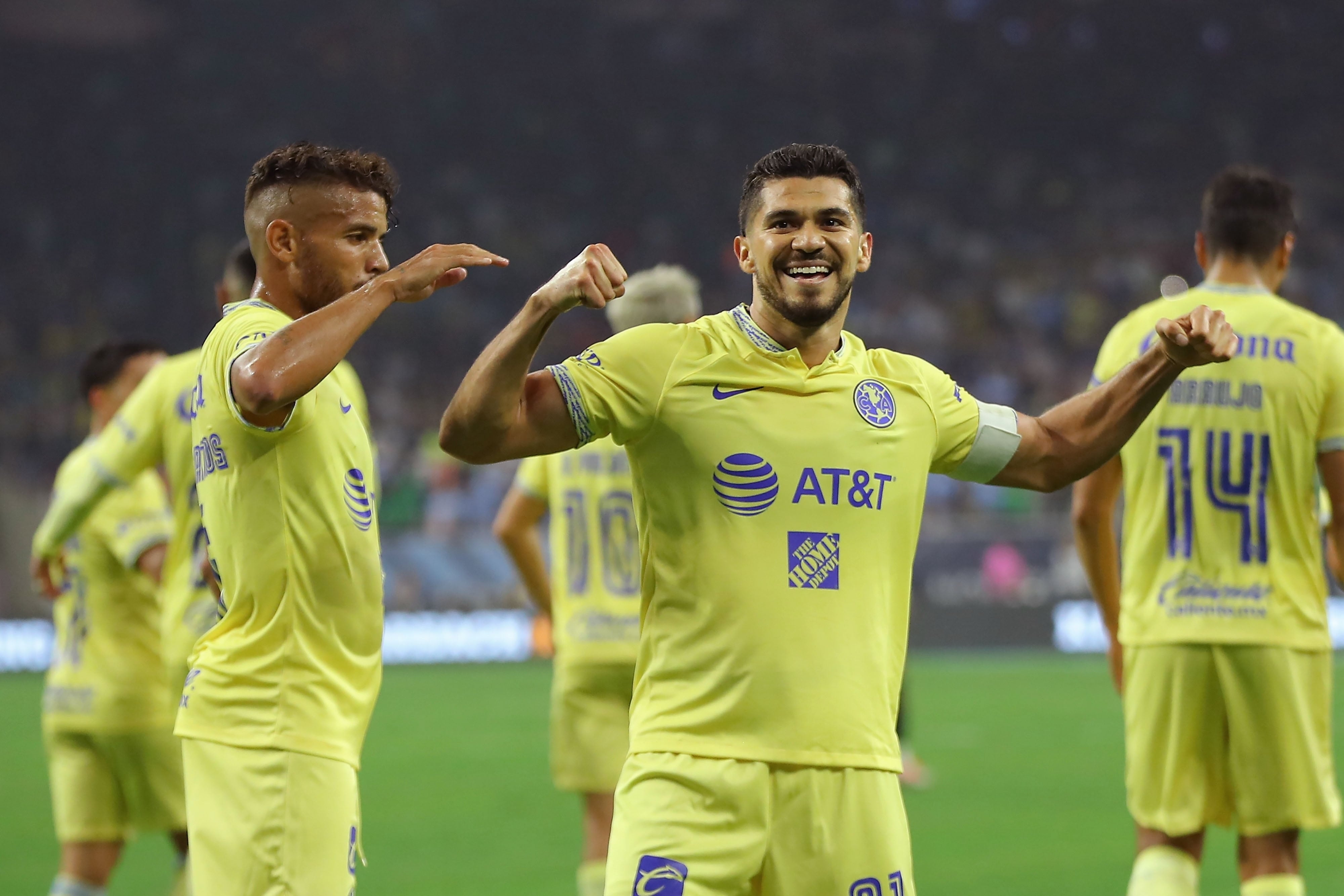 Henry Martín en el Club América