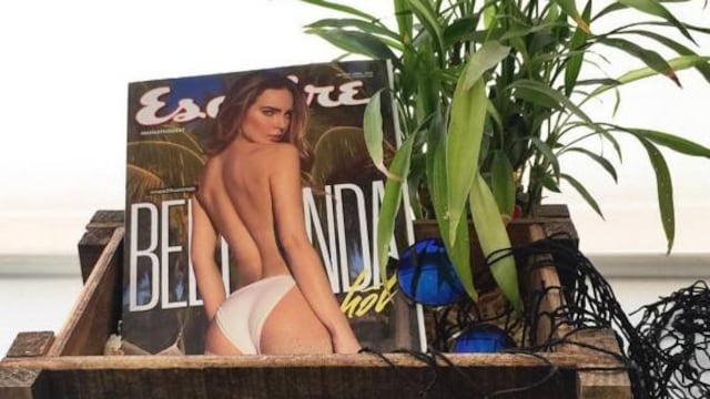Belinda es portada de la revista Esquire.