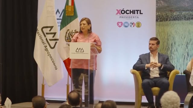 Xóchitl Gálvez con el CNA