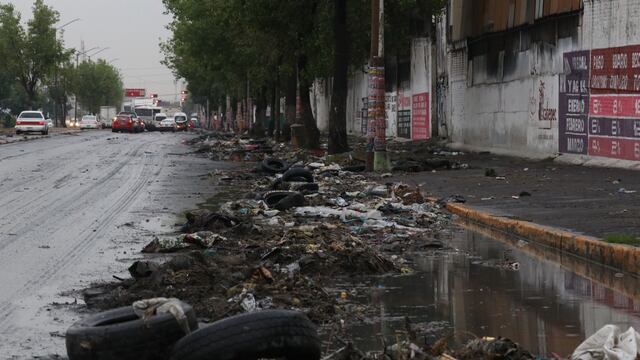 Basura en calles de Ecatepec