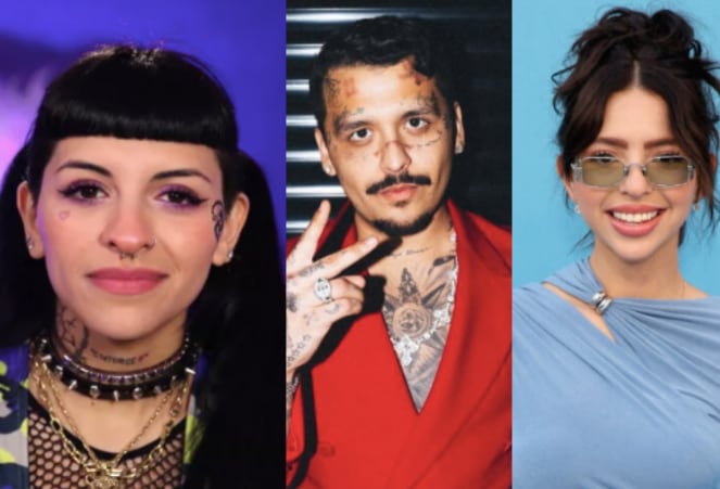Cazzu, Christian Nodal, Ángela Aguilar
