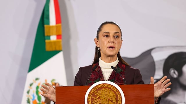 Claudia Sheinbaum, presidenta de México.