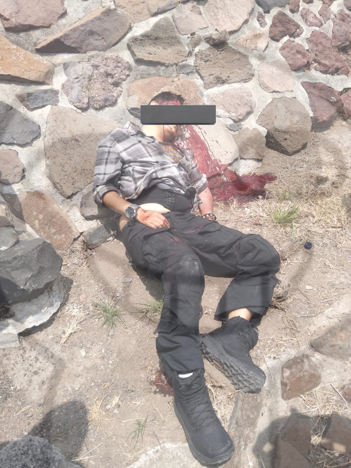 Fotos del presunto autor de la balacera en Teotihuacán del 20 de abril de 2026