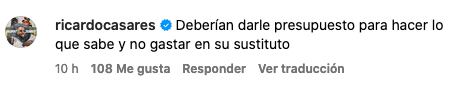 Ricardo Casares de Venga La Alegría, opina sobre las decisiones de Sale el Sol.