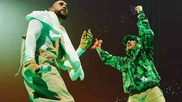 El regreso de Bad Bunny a los escenarios para cantar Perro Negro con Feid