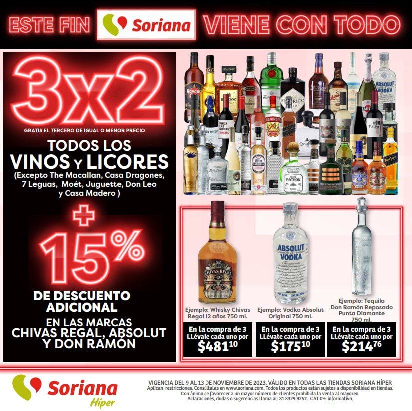 Soriana Pre Buen Fin 2023 9 al 13 de noviembre: Estas son las mejores ofertas