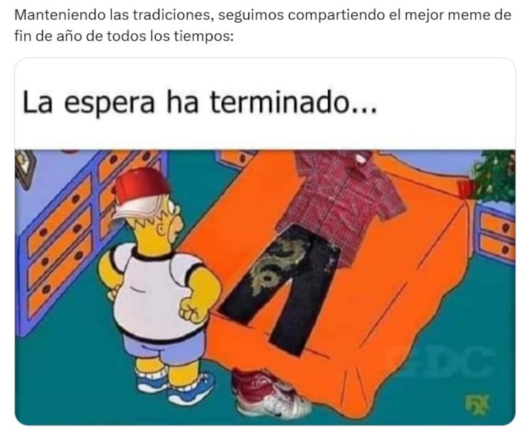 Los mejores memes del Año Nuevo 2025