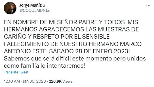 Jorge ‘Coque’ Muñiz