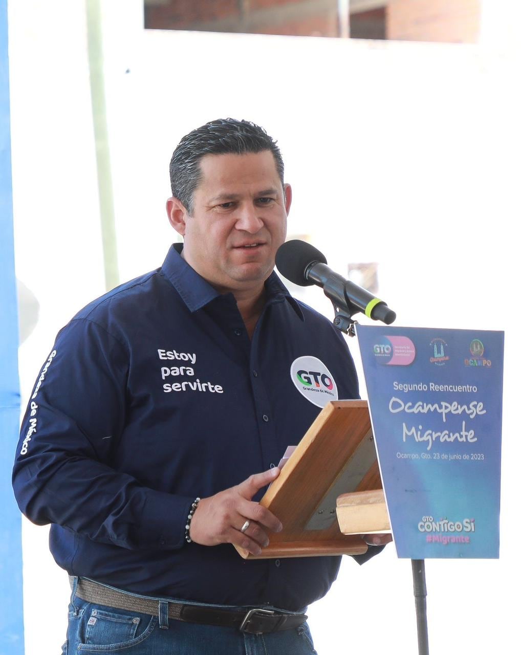 Durante la inauguración de 24 Expo Regional Ganadera de Ocampo 2023, el gobernador, Diego Sinhue Rodríguez, ratificó su apoyo para el campo en Guanajuato