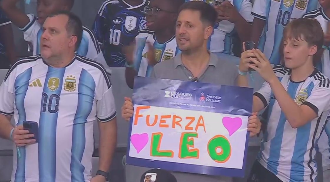 Minuto de silencio por Jorge Messi antes del Inter Miami vs Monterrey