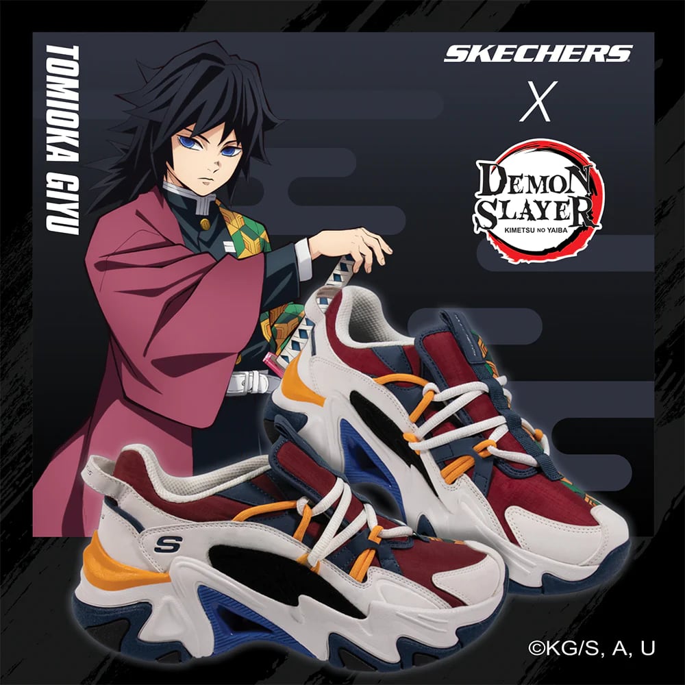 Colaboración de Demon Slayer x Skechers