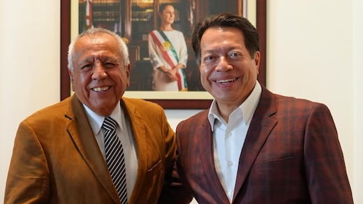 Mario Delgado respalda a Francisco Garduño tras su llegada a la SEP