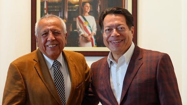 Mario Delgado respalda a Francisco Garduño tras su llegada a la SEP