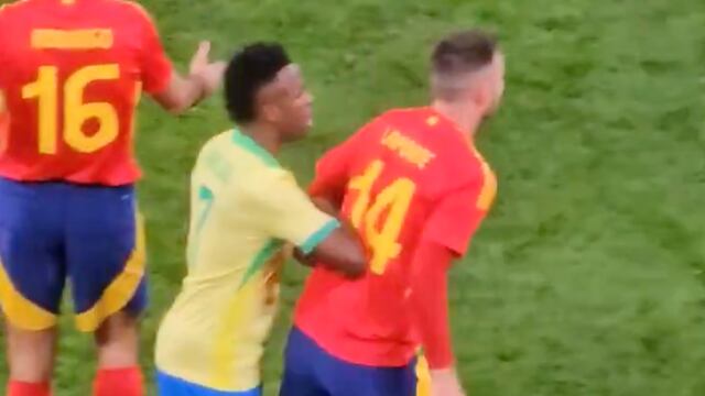 Agresión de Vinícius Jr