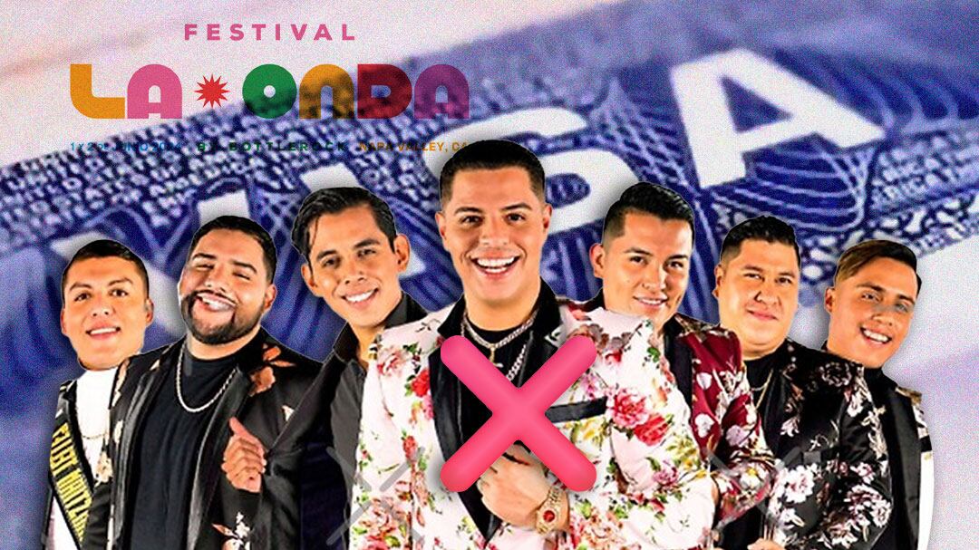 Grupo Firme sin visa de Estados Unidos cancela concierto en La Onda Fest 2025