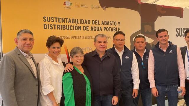 Miguel Ángel Riquelme y Constellation Brands  inauguran red de agua potable en Zaragoza