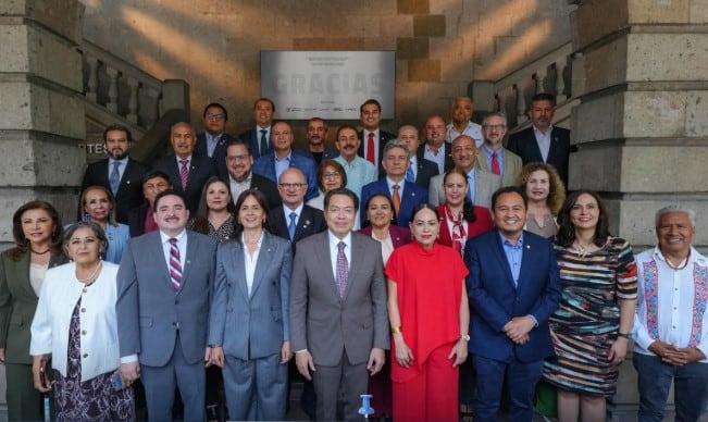Mario Delgado en la LXVI Reunión Plenaria Ordinaria de la CONAEDU
