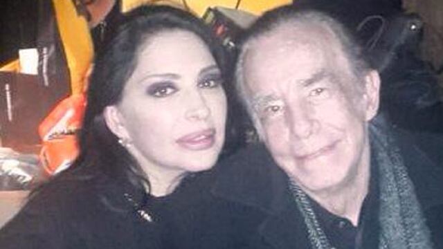 Mauricio Herrera y su esposa Luhana Gardi