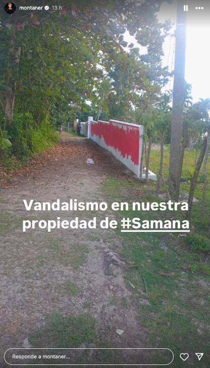 Vandalizan propiedad de Ricardo Montaner