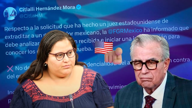 Citlalli Hernández critica a Estados Unidos por vulnerar confidencialidad del caso Rocha Moya.