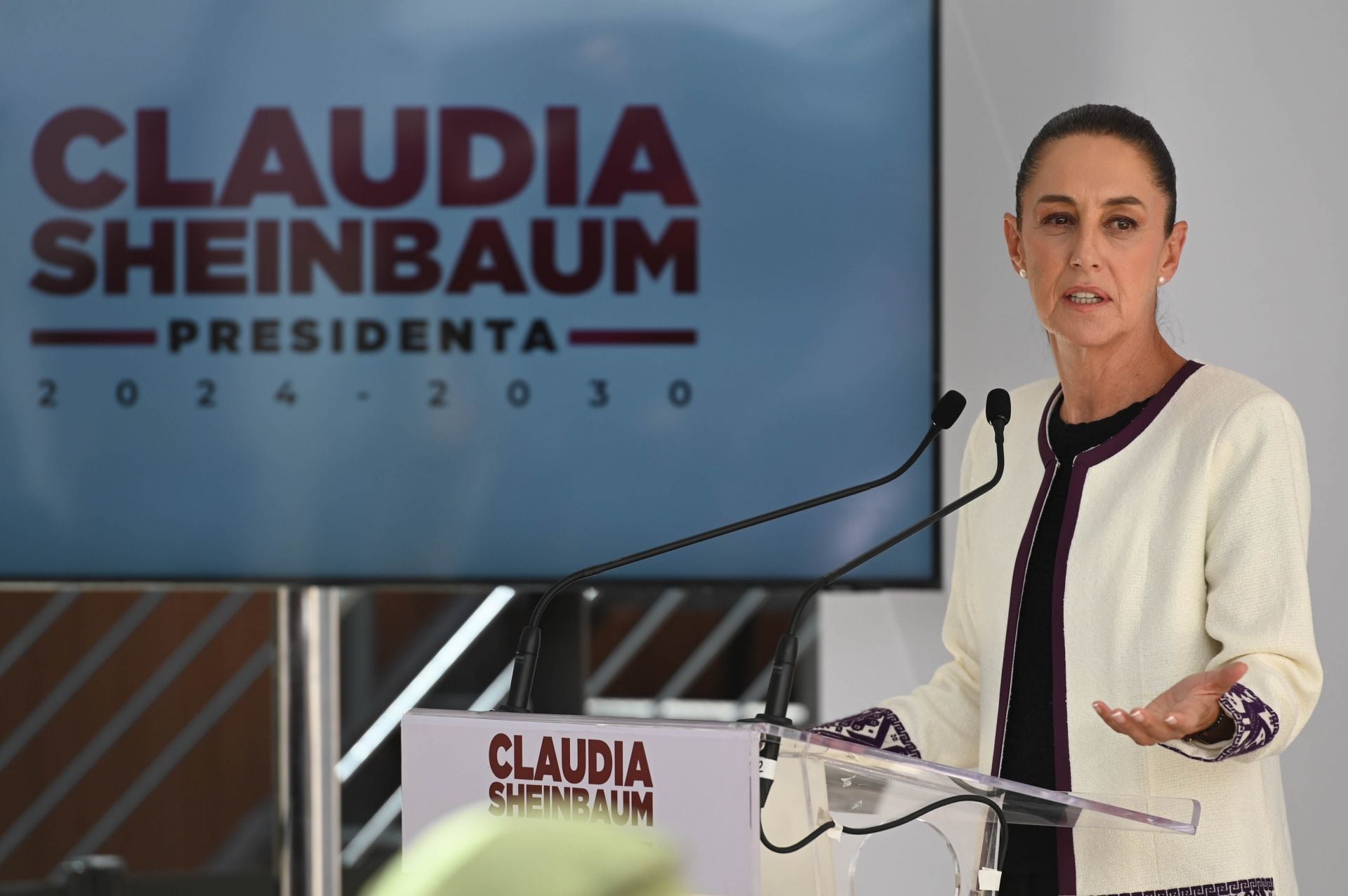 Claudia Sheinbaum en conferencia de prensa hoy 12 de junio