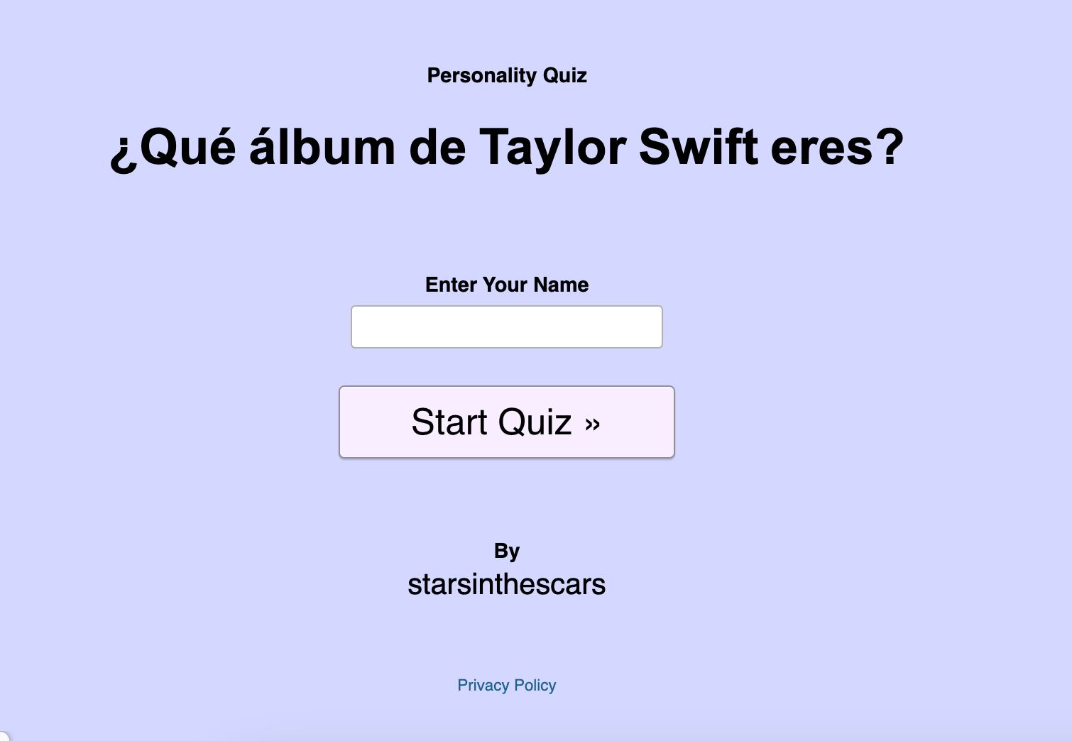 El test de qué álbum de Taylor Swift eres se hace viral en medio de los rumores con Matty Healy