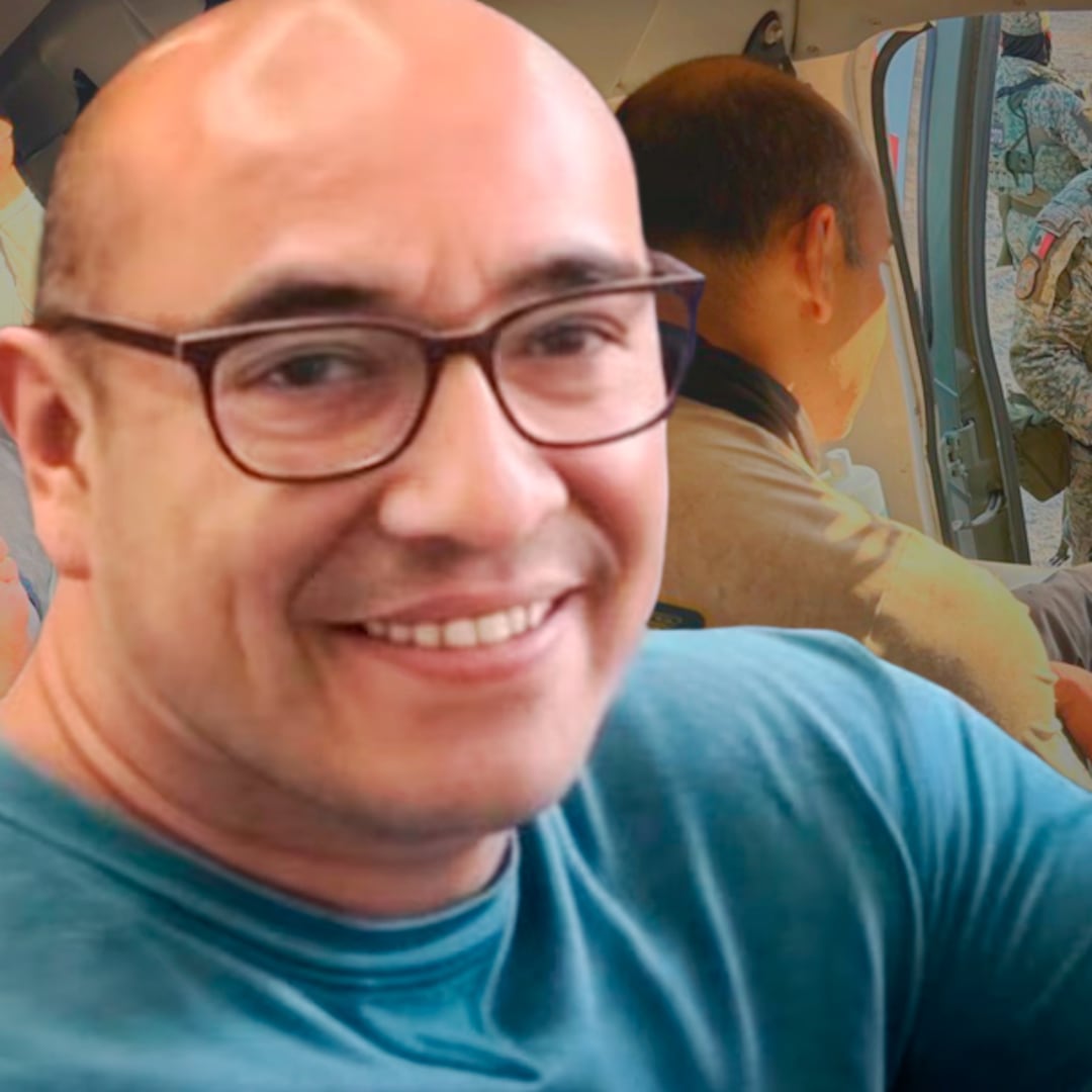 Sedena difunde fotos del rescate de ingeniero de N+; sufrió lesiones en los pies