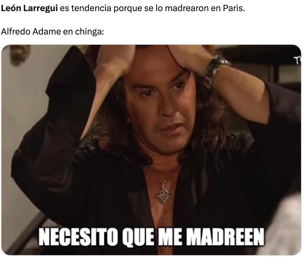 Memes de León Larregui golpeado en París