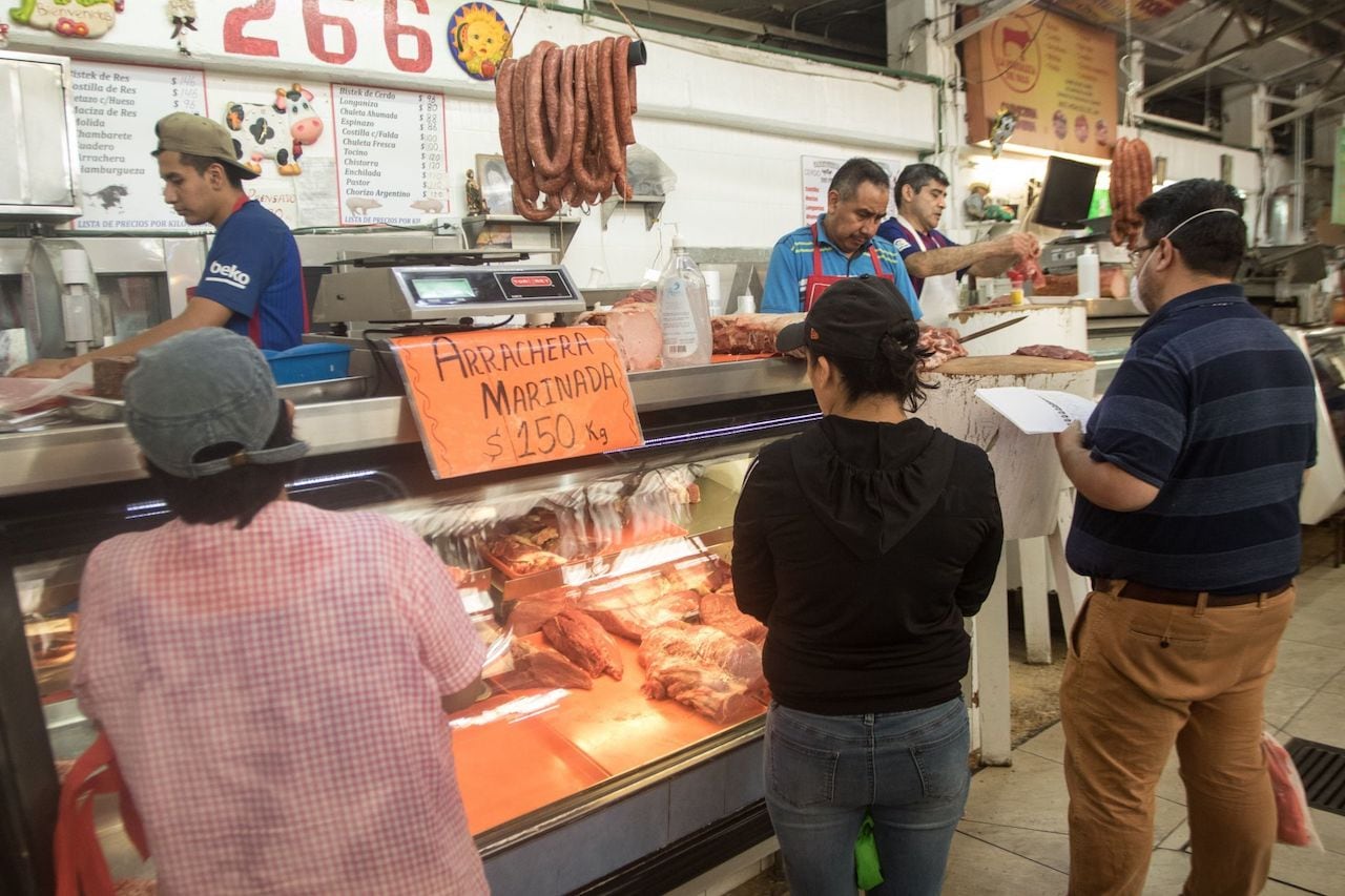 Mercado público en CDMX