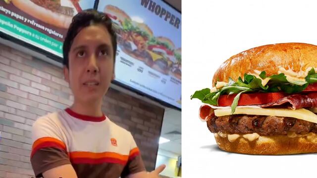 Empleado de Burger King lo llama muerto de hambre por querer la promoción del Día de la Hamburguesa