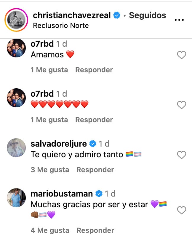 Felicitan a Christian Chávez por la Marcha del Orgullo LGBT 2025 en el Reclusorio Norte