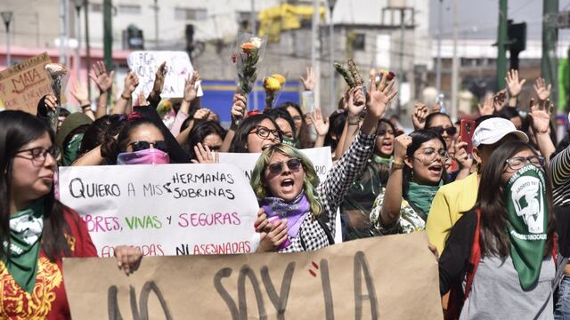 Protesta feminista.