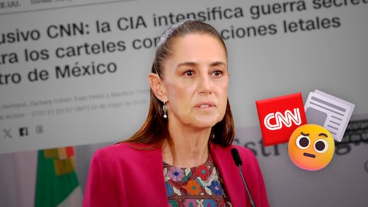 Sheinbaum califica de “sensacionalista” nota de CNN sobre la CIA en México