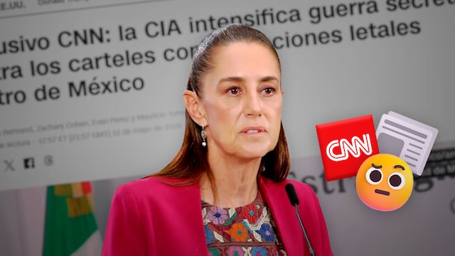 Sheinbaum califica como "sensacionalista" nota de CNN sobe CIA en México
