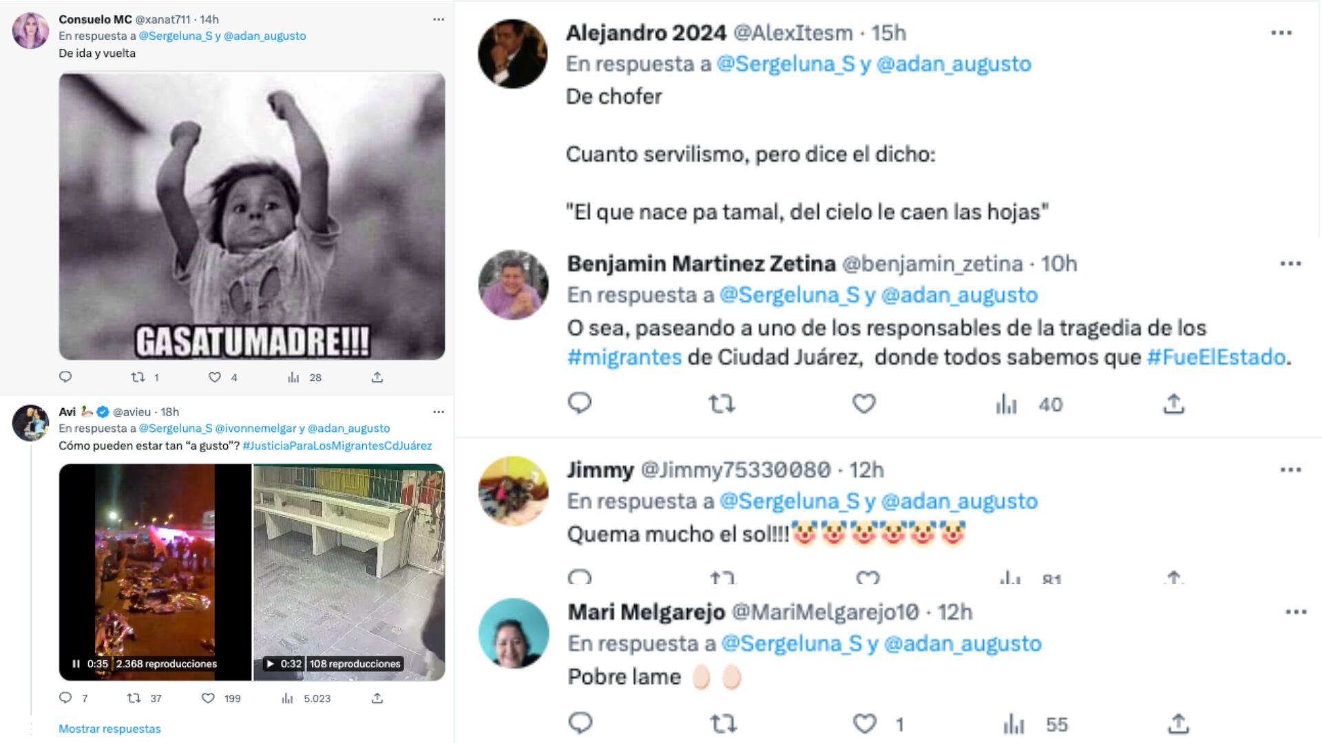 Se lanzan contra Sergio Gutiérrez Luna y Adán Augusto López