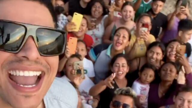 Eduin Caz da por terminadas sus vacaciones por acecho de sus fans